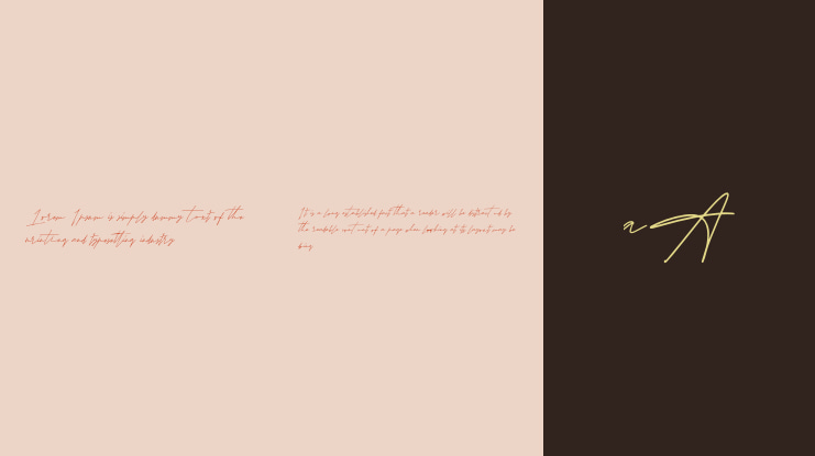 KattelaSignature Font