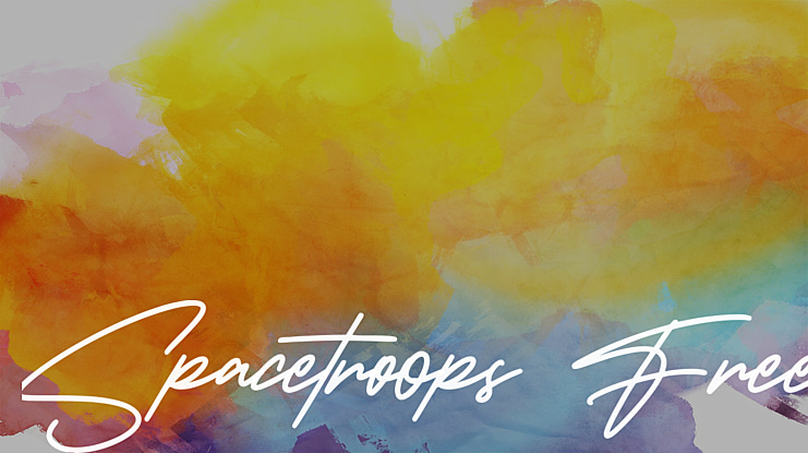 Spacetroops Free Font