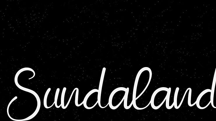 Sundaland Font