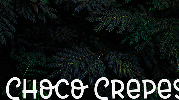 Choco Crepes Font