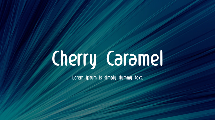 Cherry Caramel Font