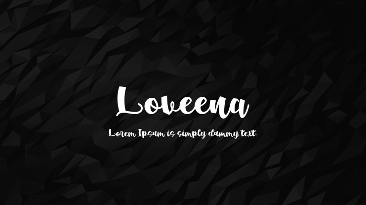 Loveena Font