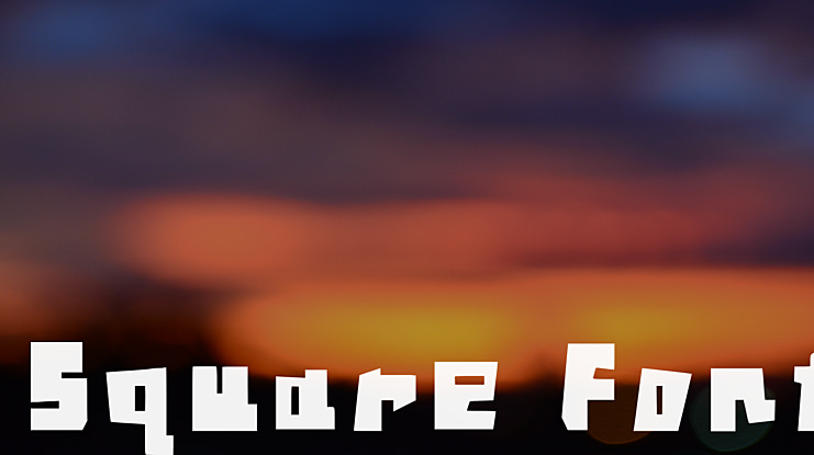 Square Font
