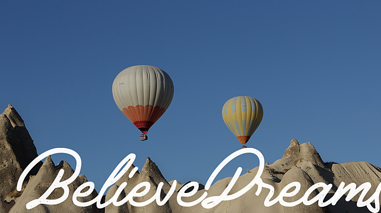 BelieveDreams Font
