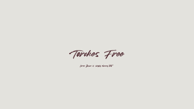 Torches Free Font