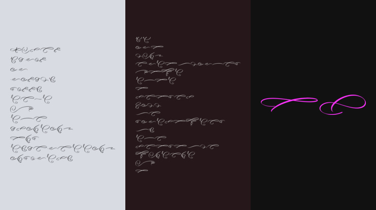 Angella Gardness Swash Font