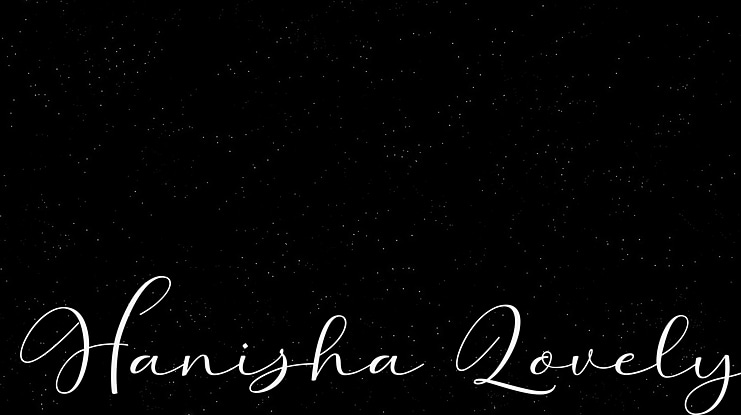 Hanisha Lovely Font
