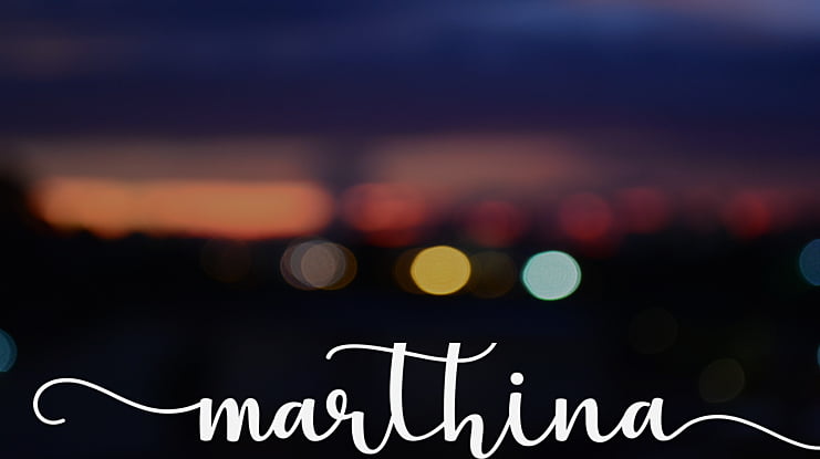 Marthina Font