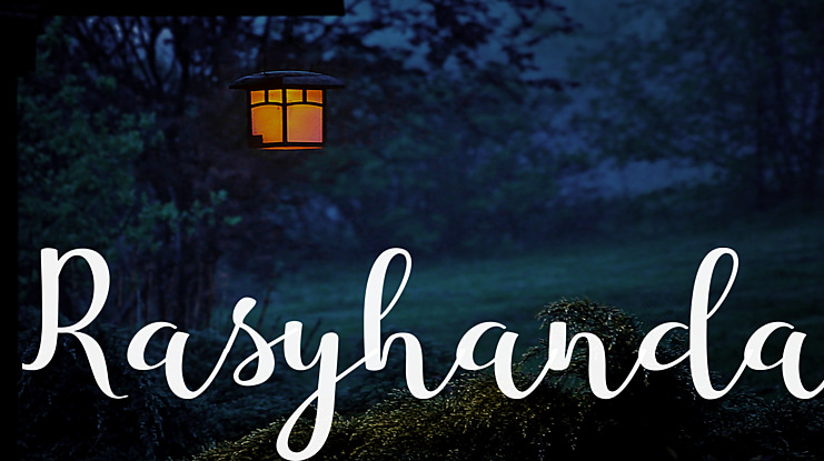 Rasyhanda Font