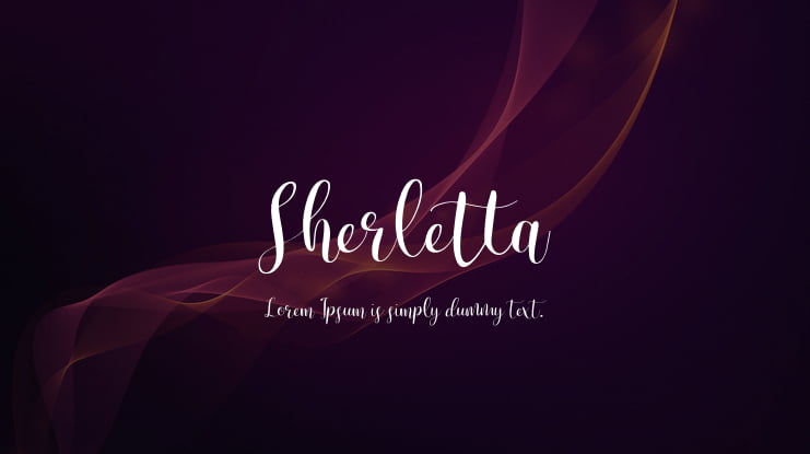 Sherletta Font