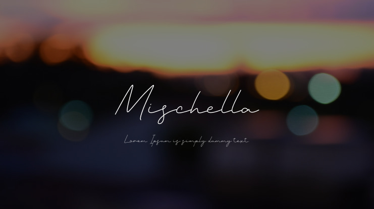 Mischella Font