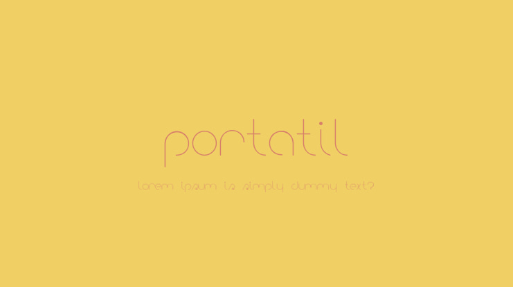 Portatil Font