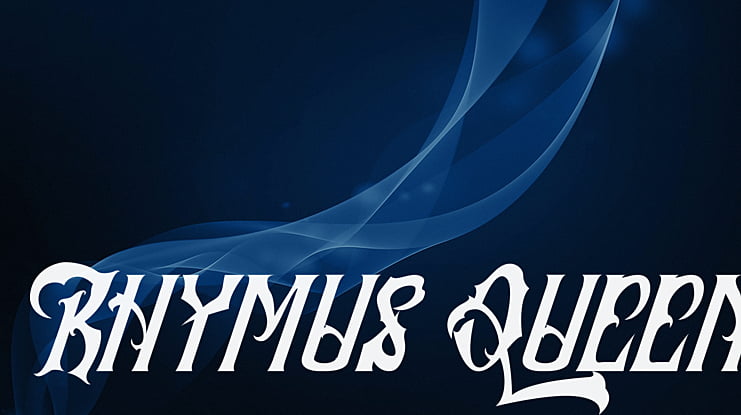 Rhymus Queen Font