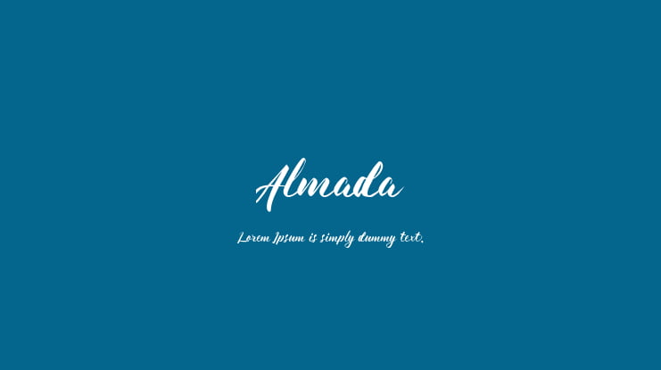 Almada Font