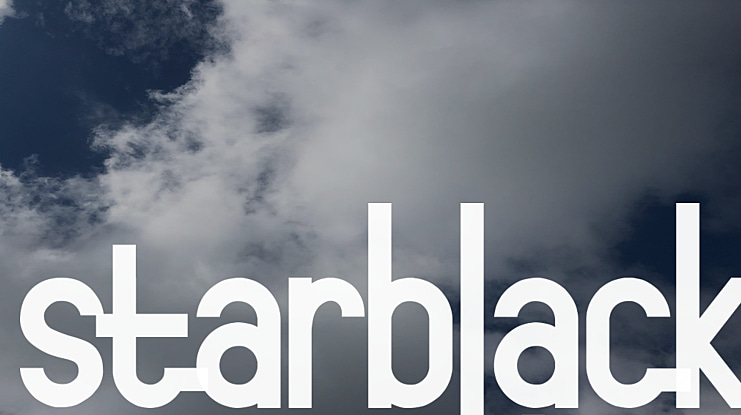 starblack Font