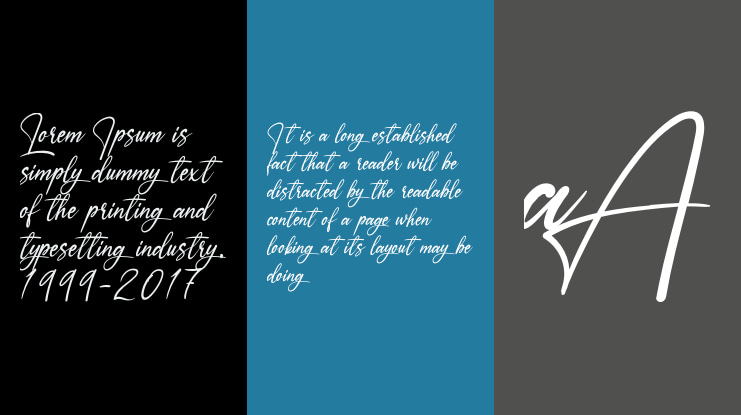 Ameyallinda Signatur Font