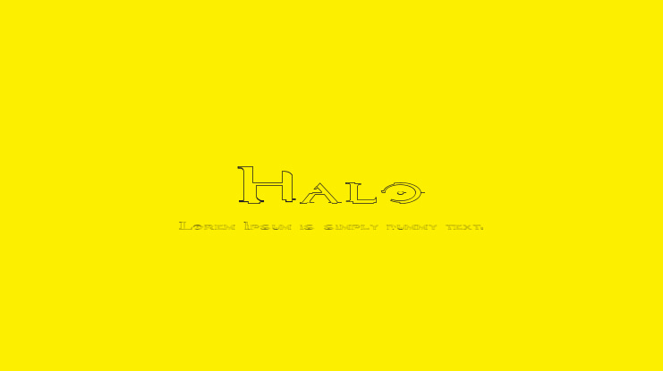 Halo Font Family : Download Free for Desktop & Webfont