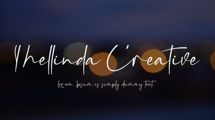Mellinda Creative Font