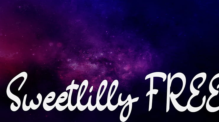 Sweetlilly FREE Font
