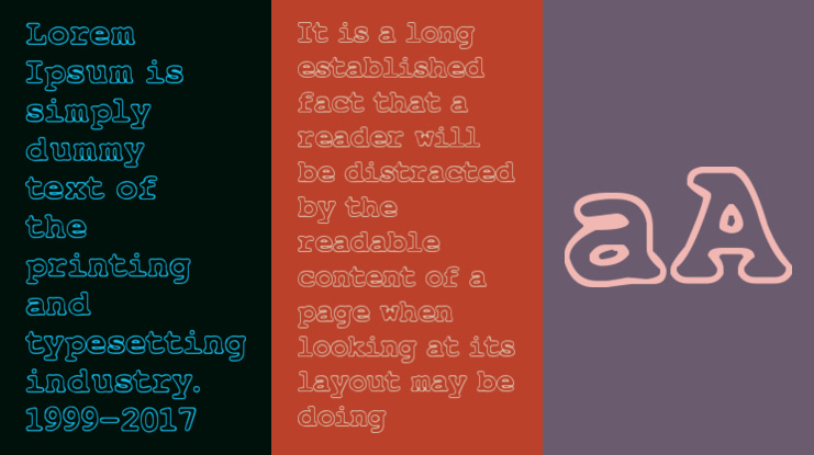 Just Another Courier Font