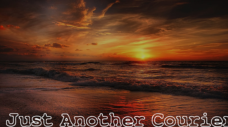 Just Another Courier Font