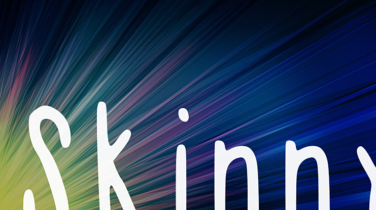 Skinny Font