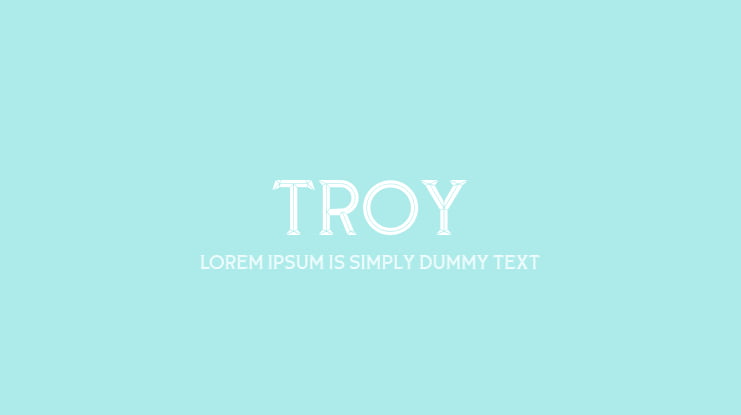 Troy Font