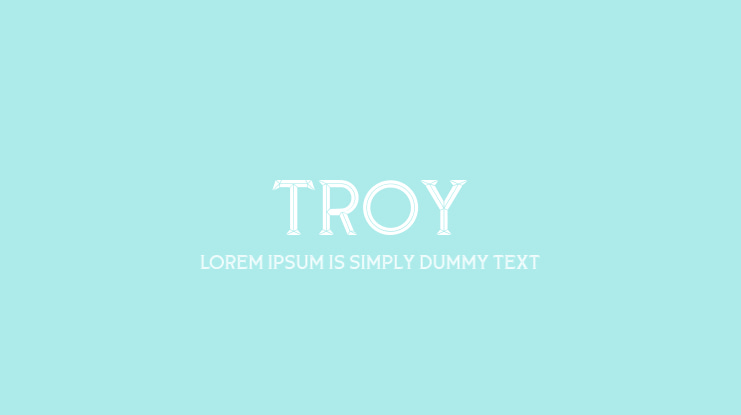 Troy Font