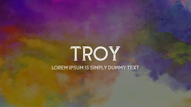 Troy Font