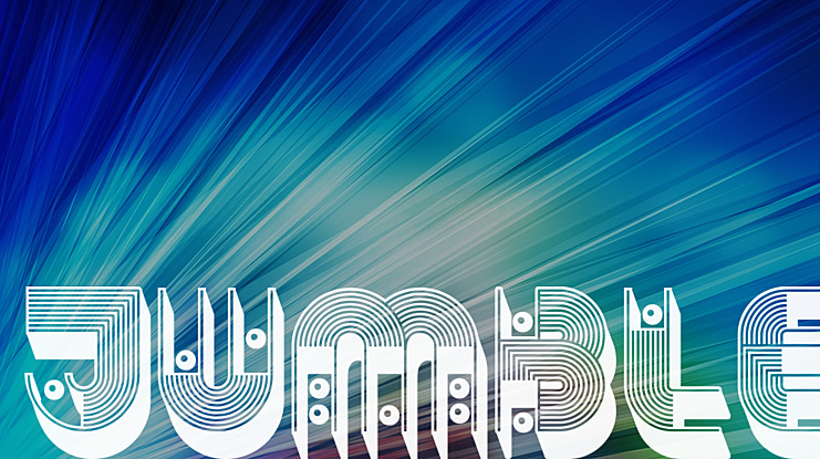 Jumble Font
