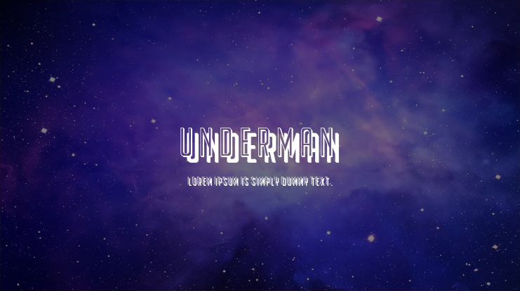 Underman Font Family