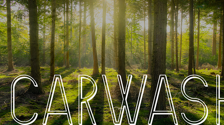 Carwash Font