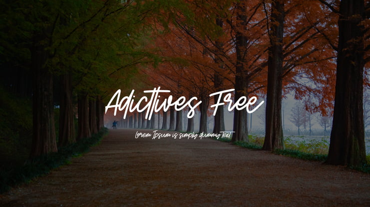 Adicttives Free Font