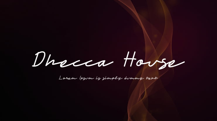 Dhecca House Font