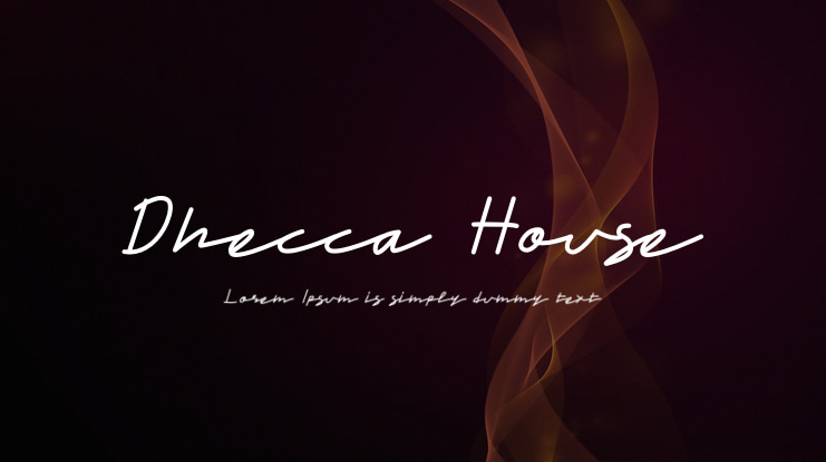 Dhecca House Font