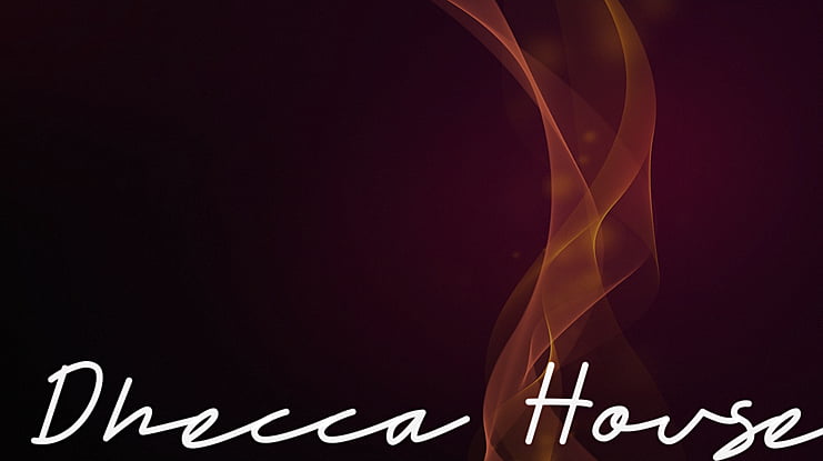 Dhecca House Font