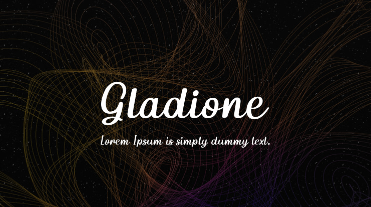 Gladione Font