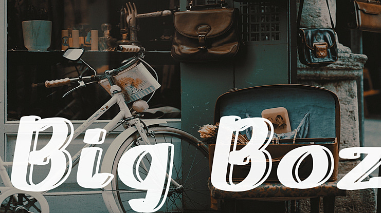Big Boz Font
