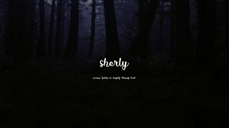 sherly Font