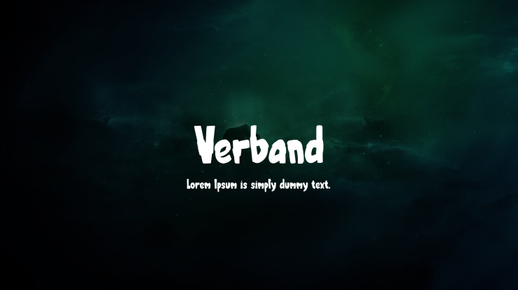 Verband Font