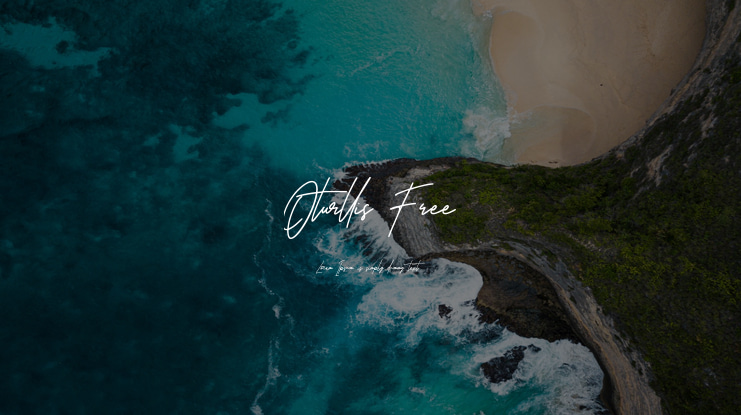 Oturllis Free Font