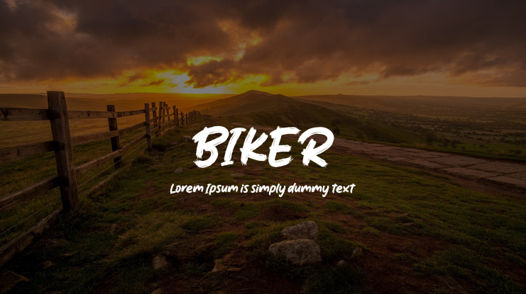 BIKER Font