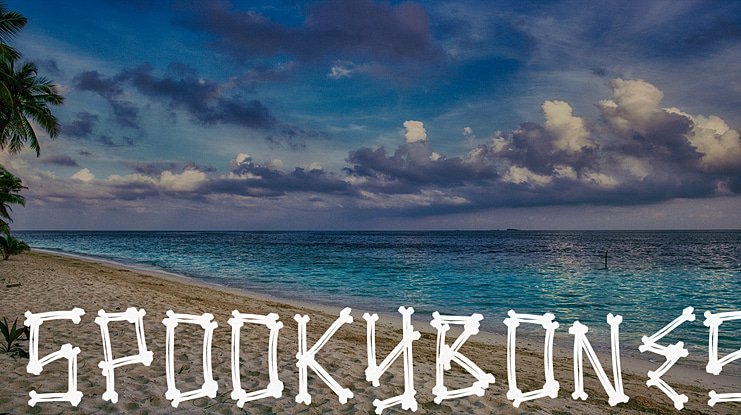 SPOOKYBONES Font