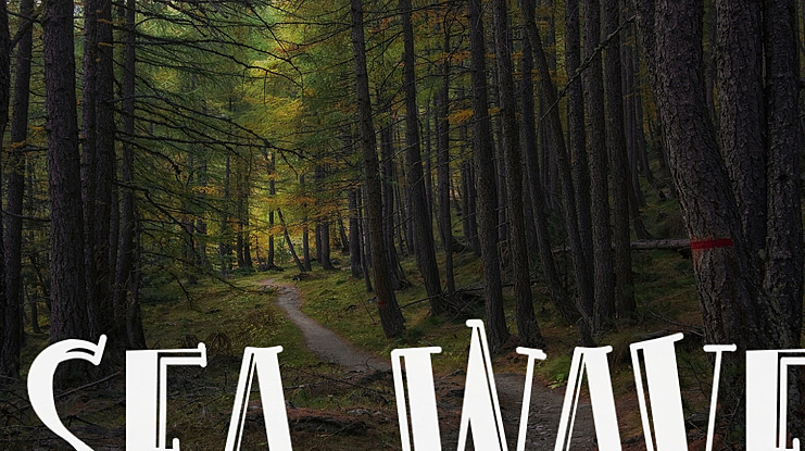 SEA WAVE Font
