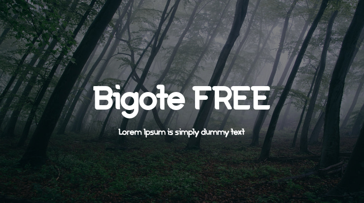 Bigote FREE Font