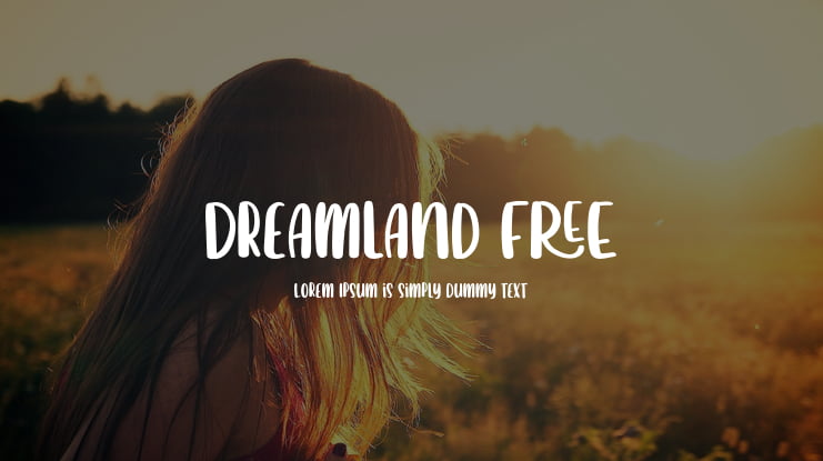 Dreamland FREE Font
