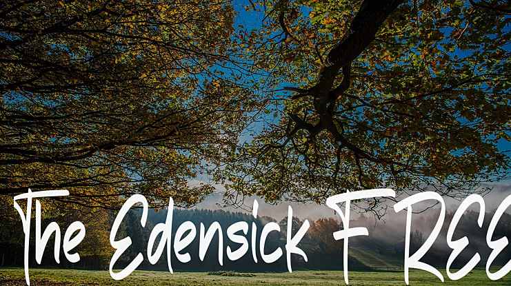 The Edensick FREE Font
