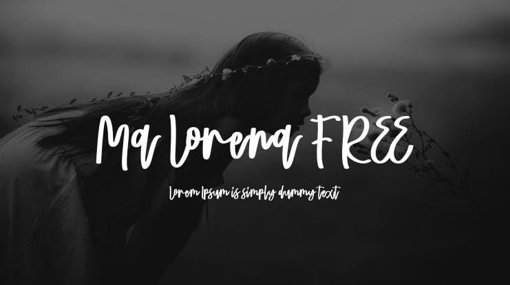 Ma Lorena FREE Font