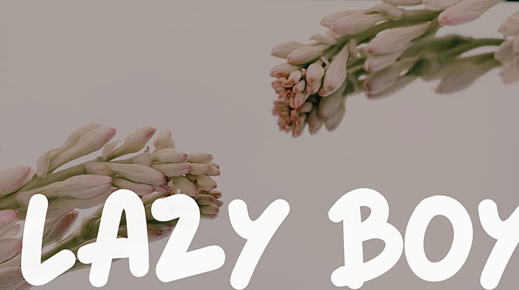 LAZY BOY Font
