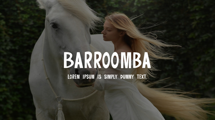Barroomba Font